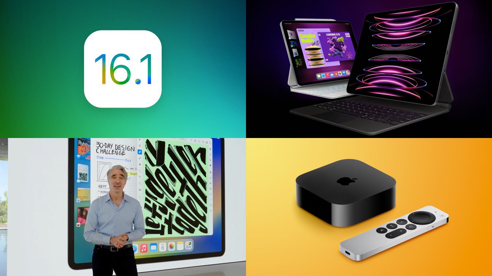 Mark your calendar: iOS 16.1 release, new iPad Pro launch and more to come