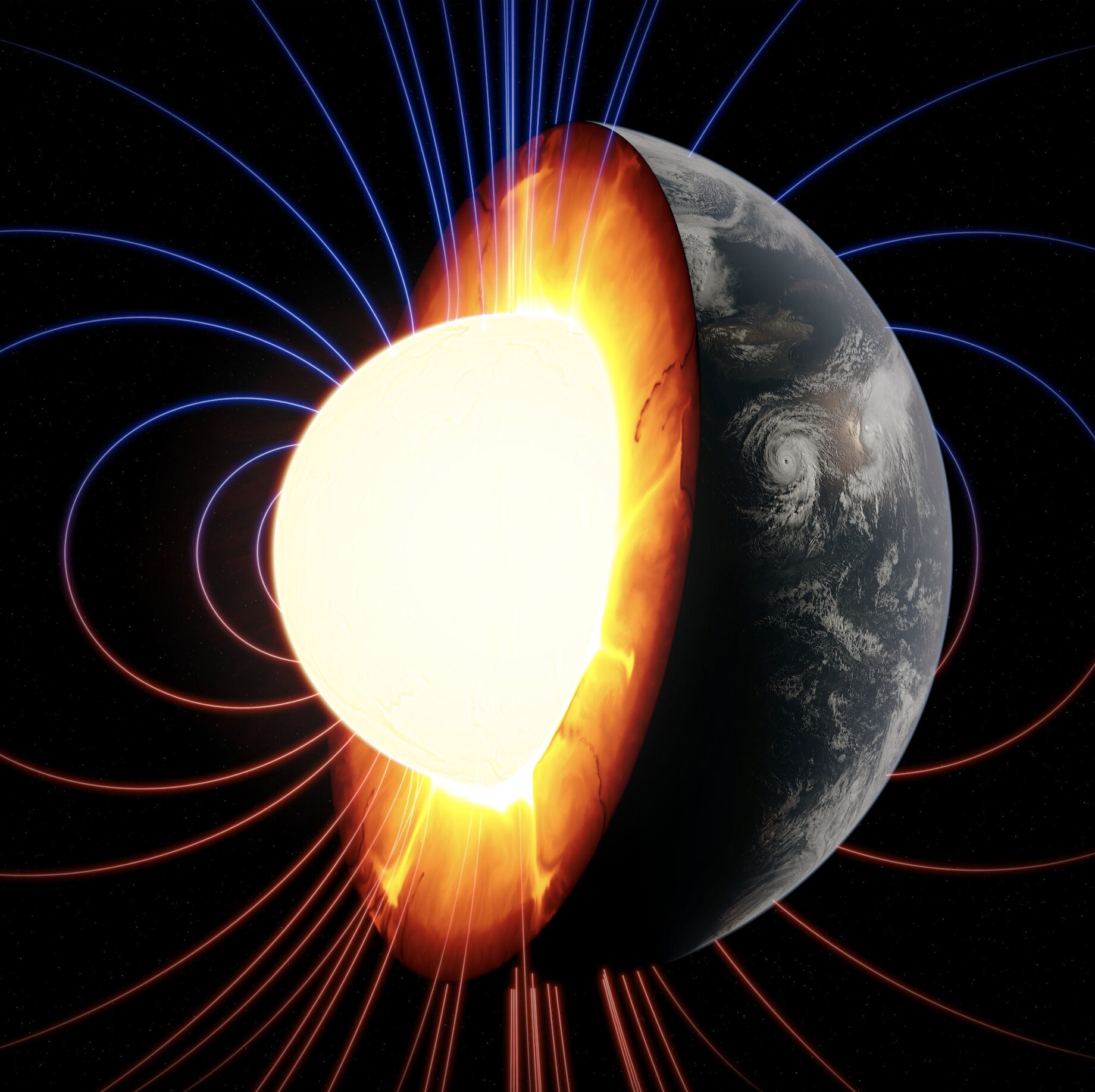 Study offers new, sharper evidence for early plate tectonics and geomagnetic pole shift