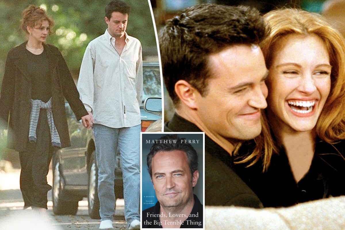 Matthew Perry reveals why he broke up with Julia Roberts in the 90s