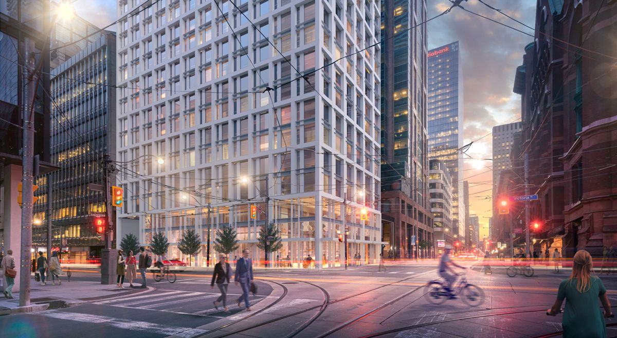 New downtown Toronto building shaves roof to add new floors