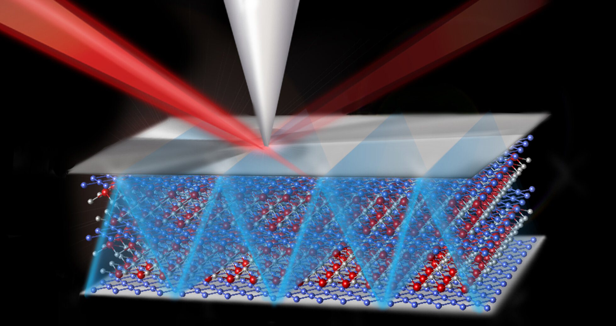 Physicists see light waves moving through metal