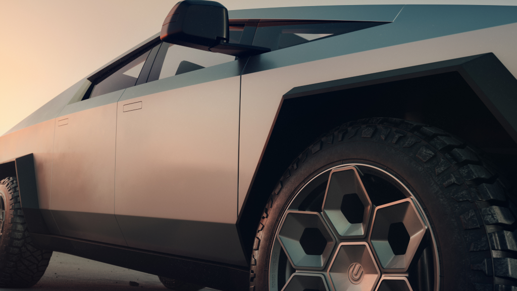 Unplugged Performance unveils first ever Tesla Cybertruck aftermarket wheel