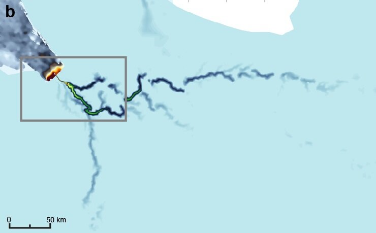 River longer than Thames under Antarctic ice sheet could affect ice loss