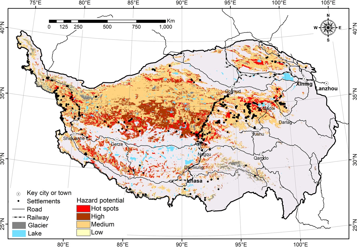 Permafrost degradation increases future infrastructure costs on the Qinghai-Tibet Plateau