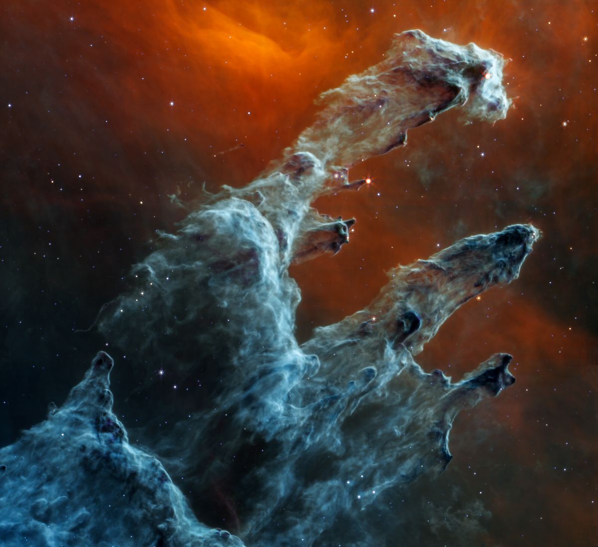 Another version of Webb's Pillars of Creation