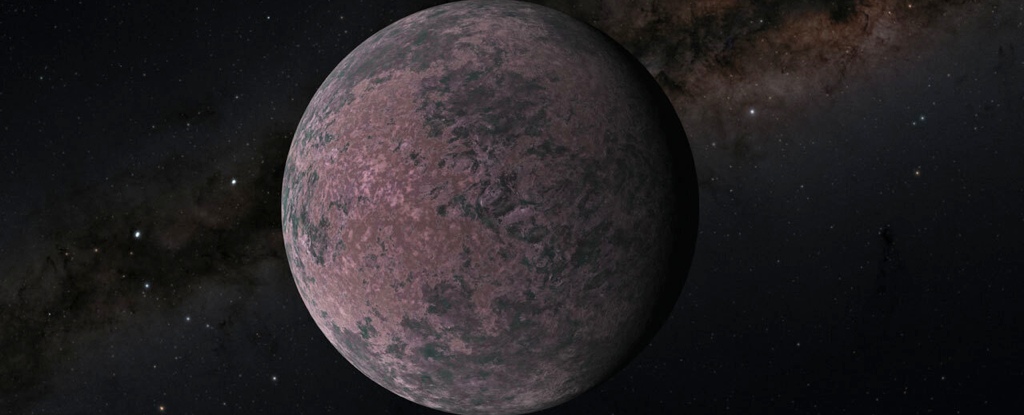 A desolate world had completely blown the atmosphere away, astronomers think