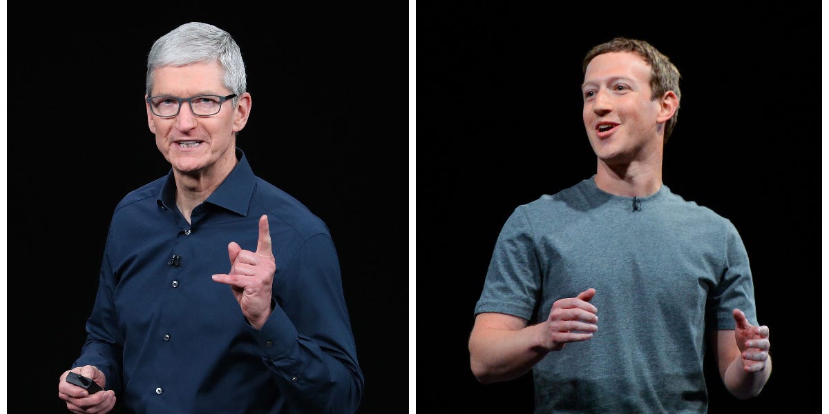 After Google, Facebook's Mark Zuckerberg takes aim at Apple's iMessage green and blue bubbles