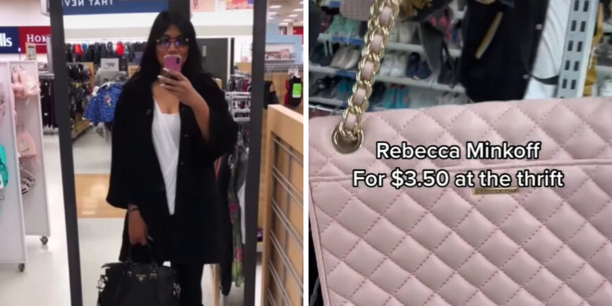 Canadian TikToker shows how it finds designer items at thrift stores and saves thousands