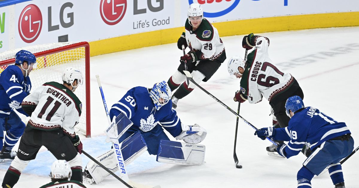 Game 4 recap: Maple Leafs lose to Coyotes