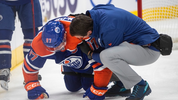 Ice Chips: McDavid well after hitting the net - TSN.ca