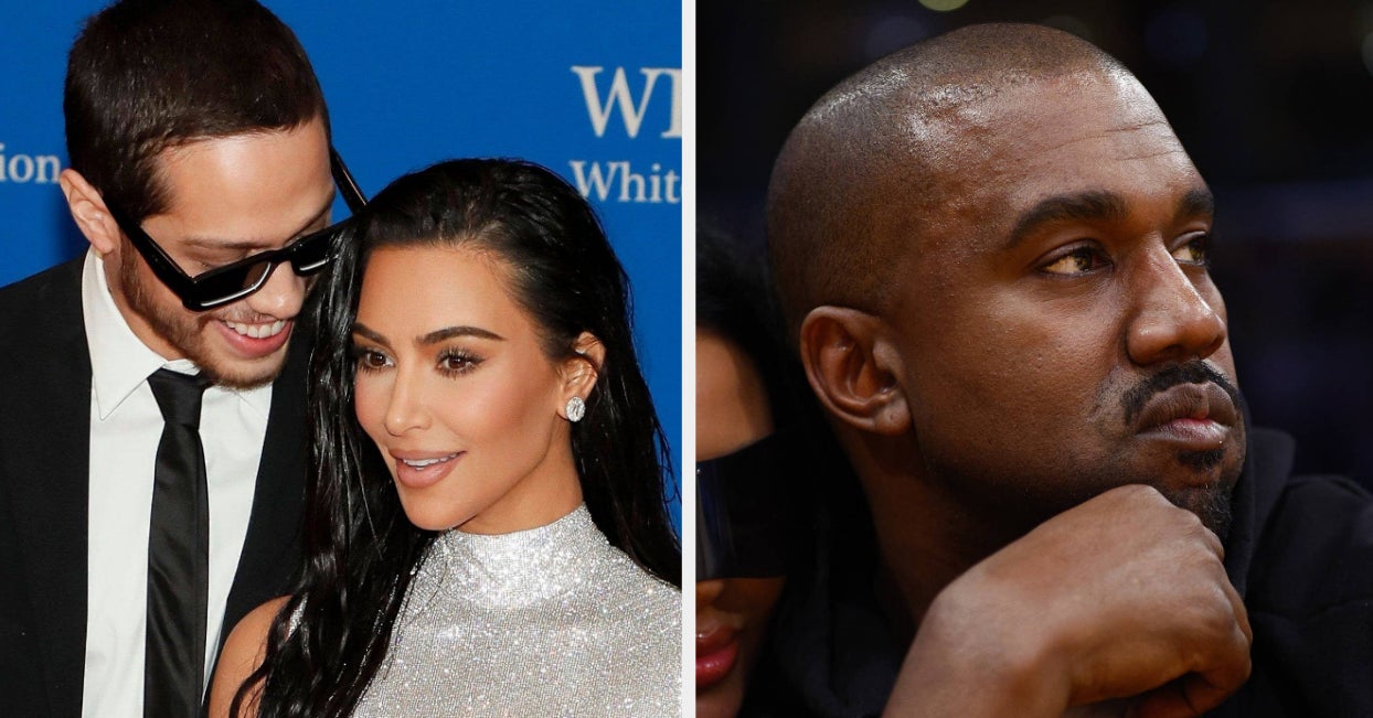 Kim and Pete are apparently 'in touch' after talking about Ye and fans think she's dropping hints