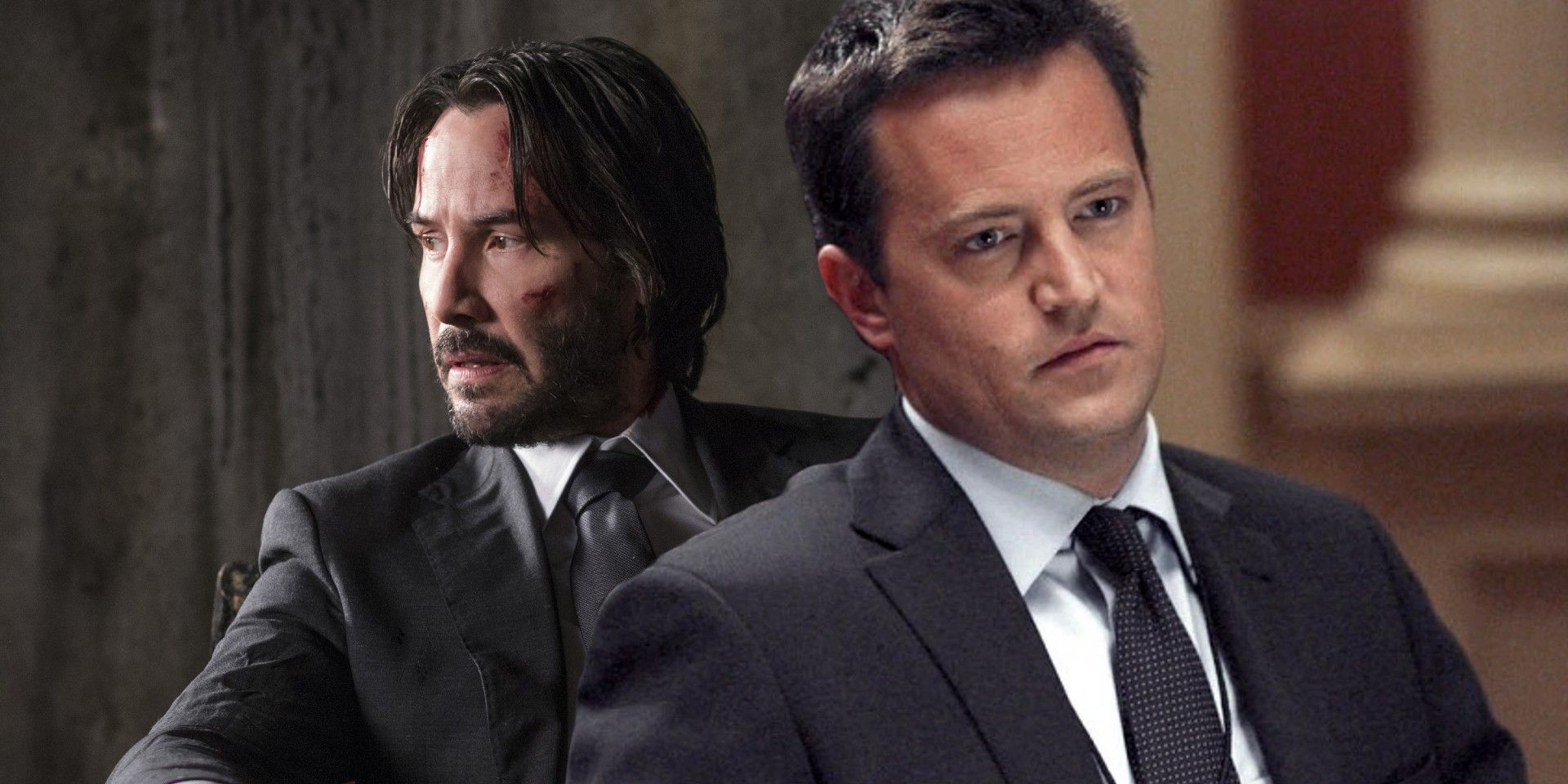 Keanu Reeves and Matthew Perry