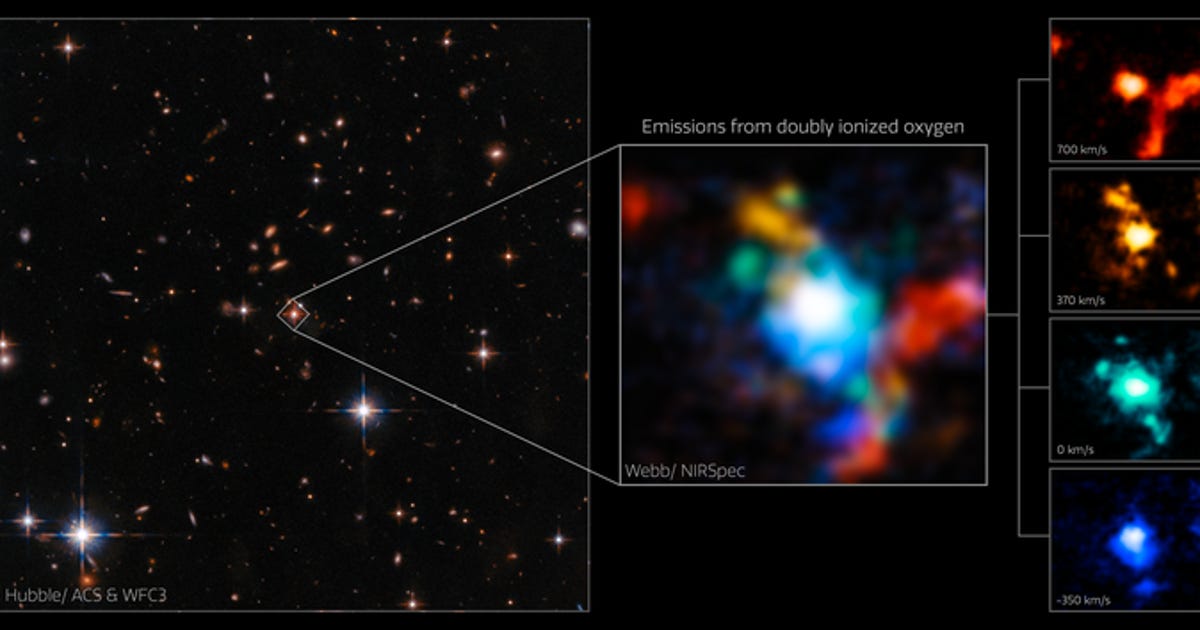 NASA's Webb Telescope reveals massive galaxy merger around 'monster' black hole