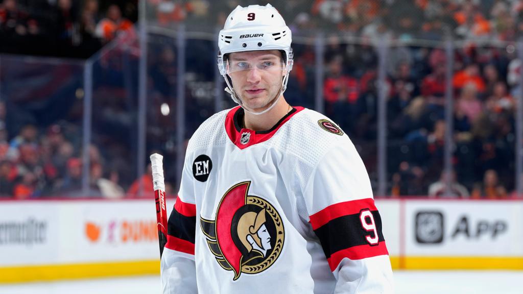 NHL Buzz: Norris out at least two weeks for Senators with shoulder injury