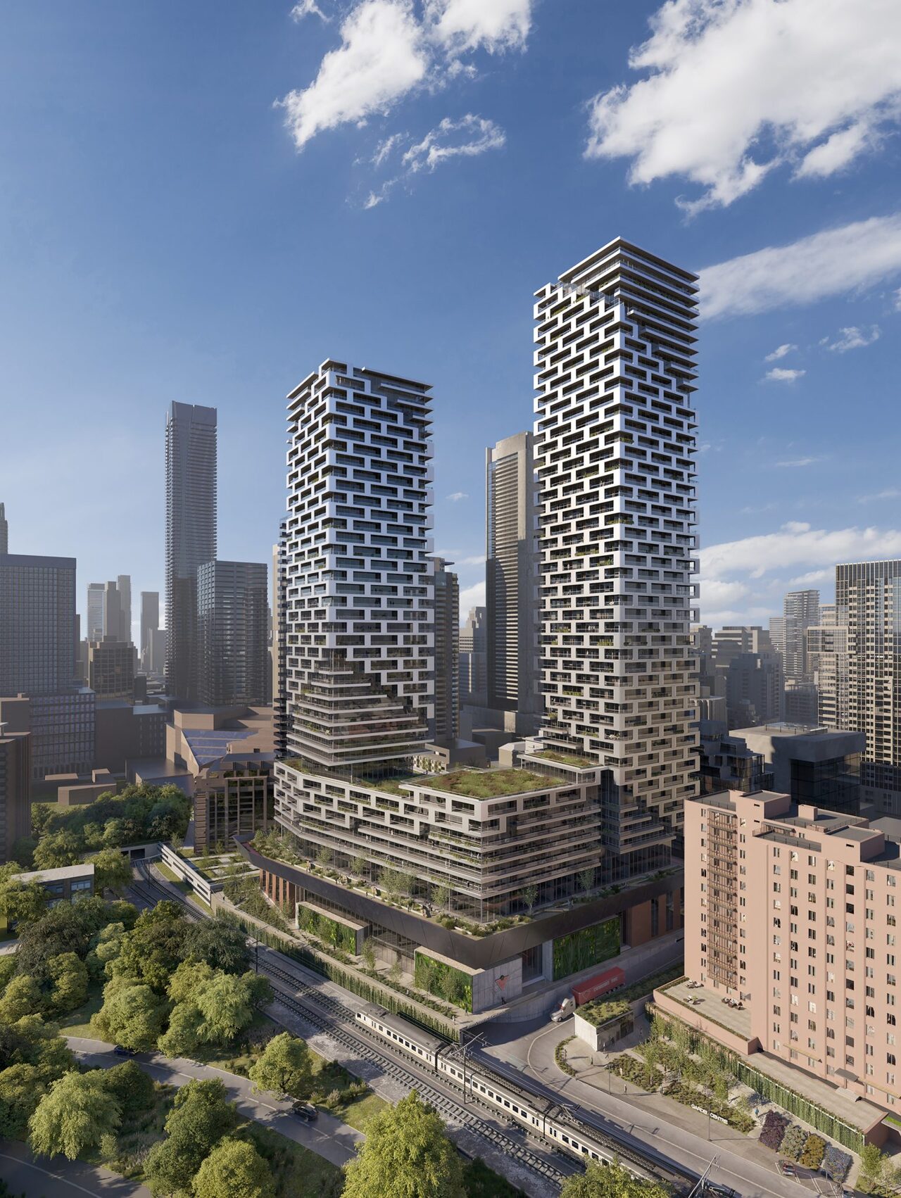 towers planned at Canadian Tire site in Yonge and Church |  UrbanToronto