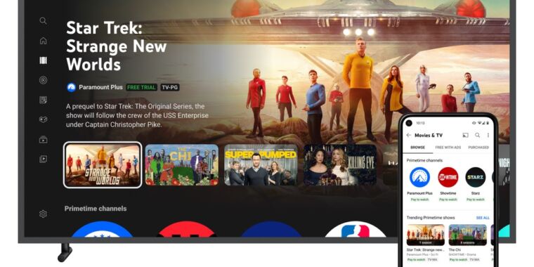 YouTube's new Primetime channels consolidate 34 streaming services into one place