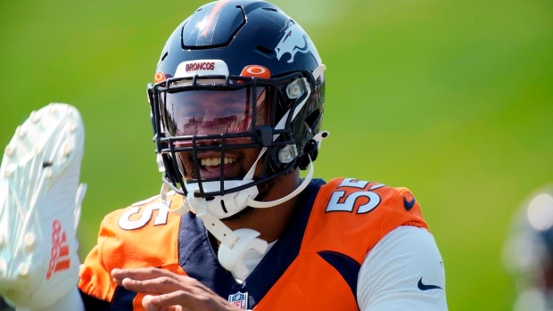 Dolphins acquire star LB Chubb from Broncos, RB Wilson from 49ers - TSN.ca