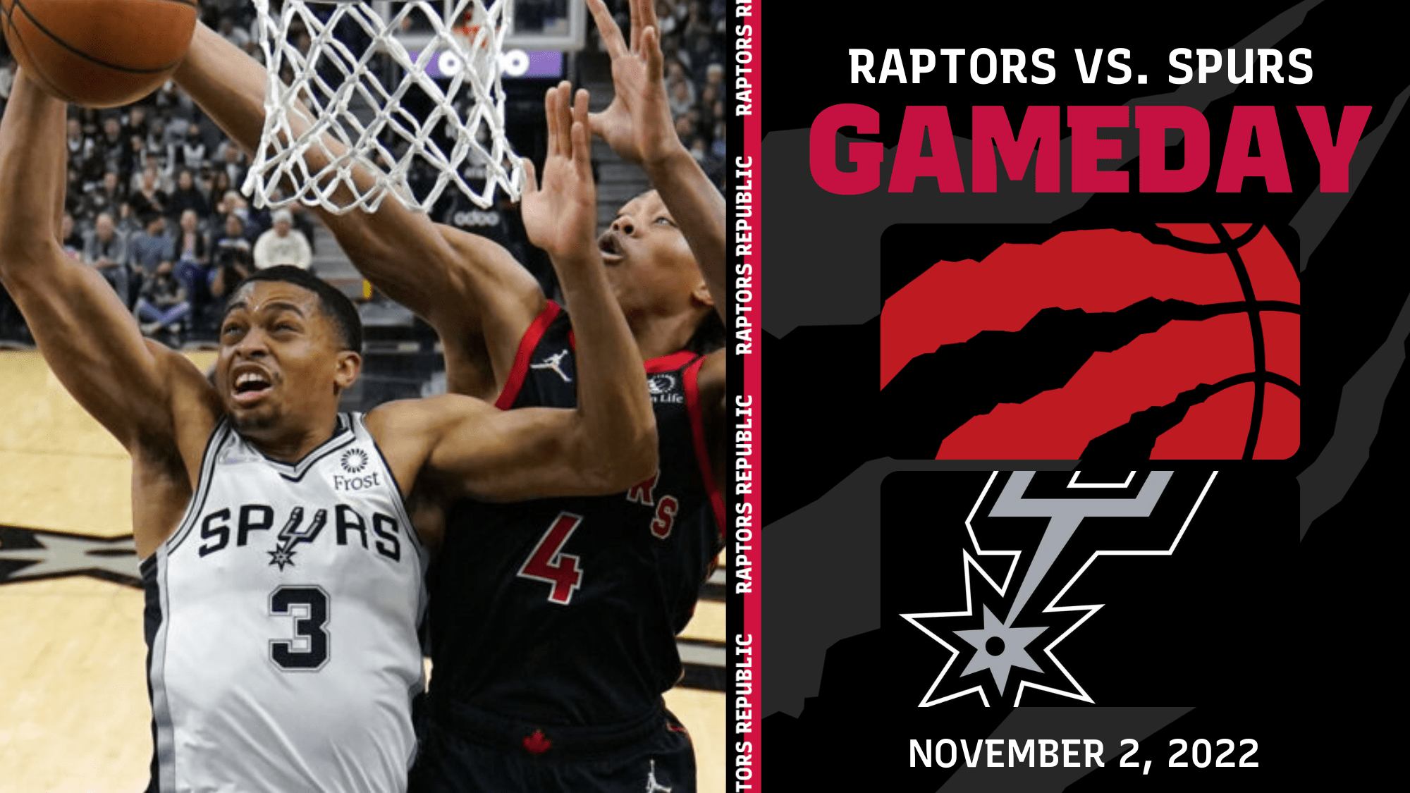 Gameday: Raptors @ Spurs, November 2 - Raptors Republic