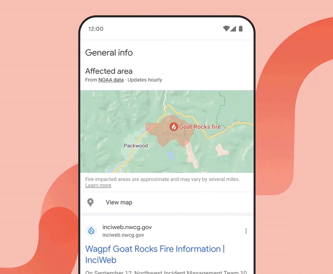 Google's wildfire detection is available in the United States, Mexico, Canada, and parts of Australia