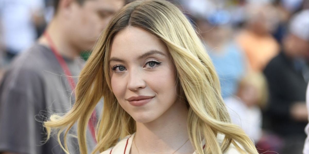 Uh, Sydney Sweeney has abs (and boobs) on a motorcycle in a bra top